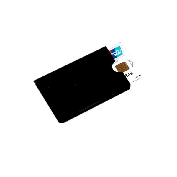 RFID-Blockerande Kortfodral, 12-pack Black
