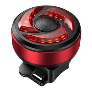 Bakre cykelljus Superfire BTL02, USB, 330mAh
