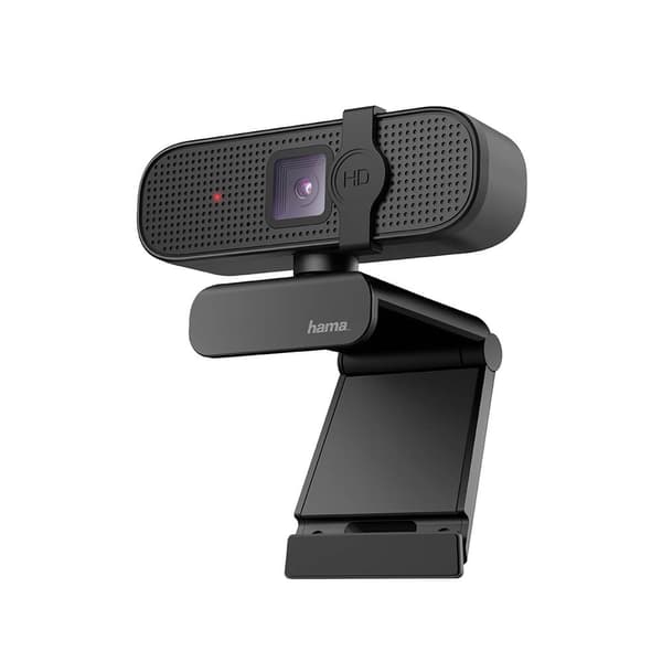 Webbkamera Full HD Spy Protection 16:9 Mono Sort