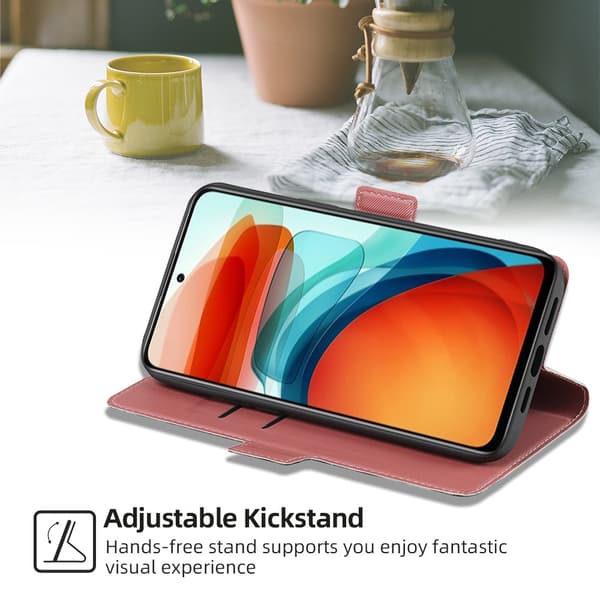 Puhelintarjous Redmi Note 14 5G:lle - Vaaleanpunainen
