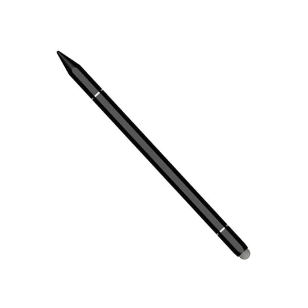 Præcise Stylus Pen Discs & Silikone Tips Black