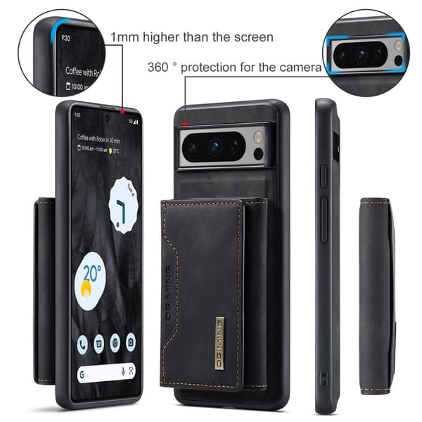 M2 Magnetiskt Plånboksfodral för Google Pixel Google Pixel 8