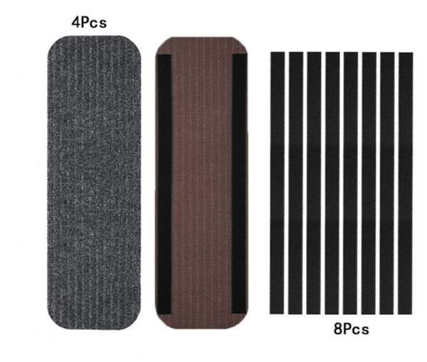 4 stk Camper Step Covers, RV Step Matts for Lippert og MORryde Steps