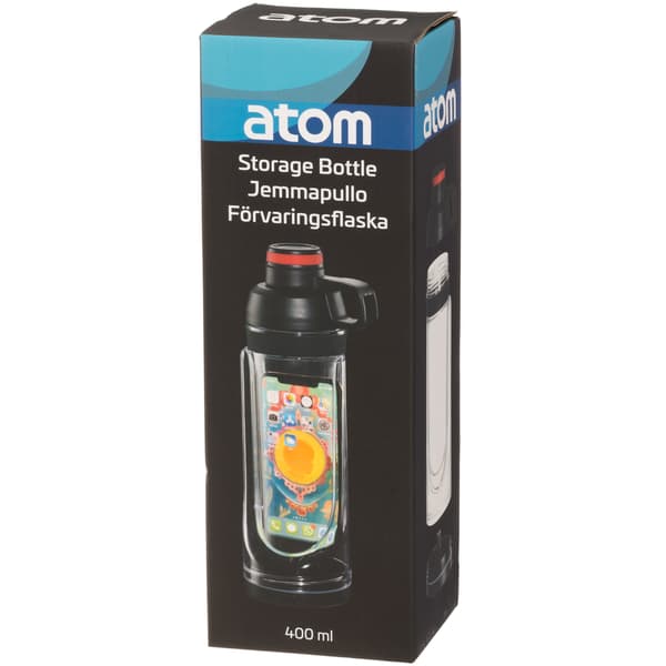 Vannflaske med oppbevaring 400 ml