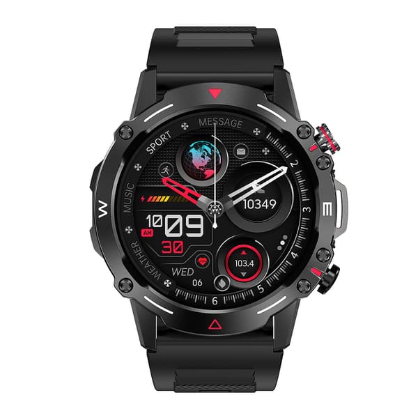Smartwatch / sportklocka med Bluetooth-samtal Black