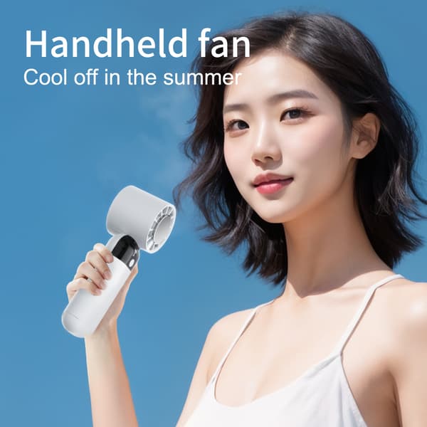 ZK03 Håndholdt Mini Køleventilator Black