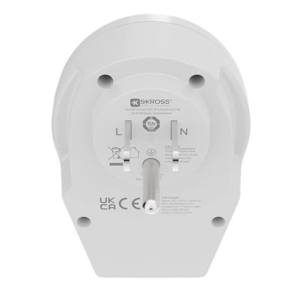 Verdensadapter - World to USA USB-C™ PD