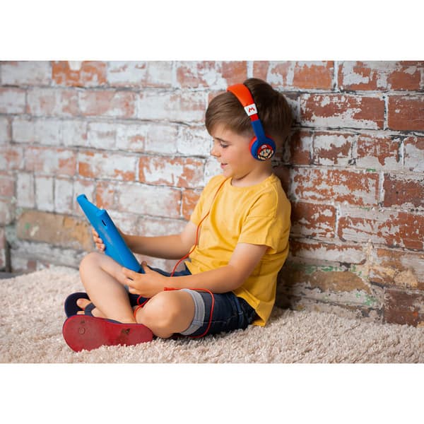 Headphone Wired On-Ear 85dB Mario