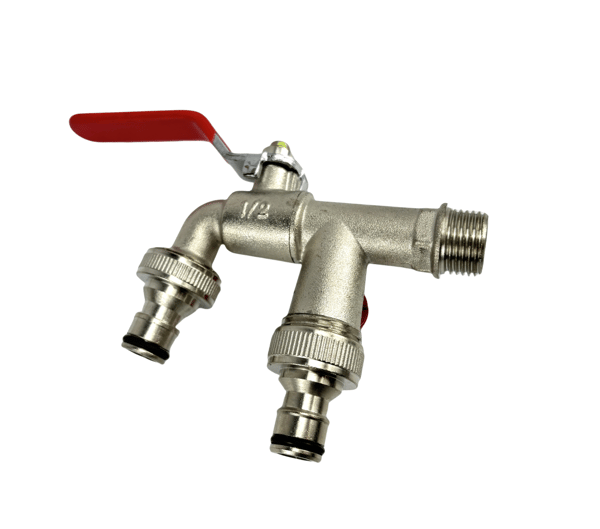 IBC Tote Tank ventiladapter med dubbla uttag