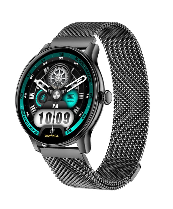 Multifunktionell Smartwatch med Bluetooth-samtal, Hälsoövervakning och Anpassningsbara Urtavlor Black