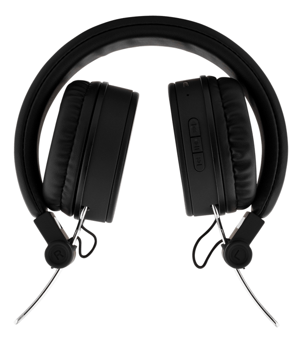 BT200 Foldable on-ear BT headset, 3.5 mm, black