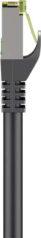 GHMT-certifierad CAT 8.1 patchkabel, S/FTP (PiMF), svart