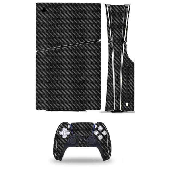 Suojaus PS5 Slim -konsolille Black+Grey