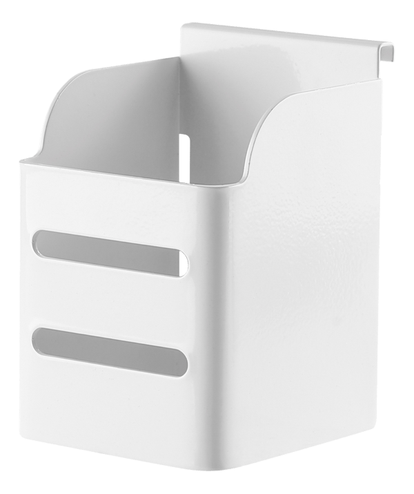 OFFICE Pencil cup for slatwall panel DELO-0156, white