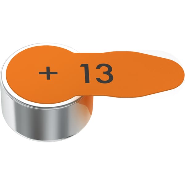 Hörapparatsbatteri 13 / A13 / PR48 8-pack