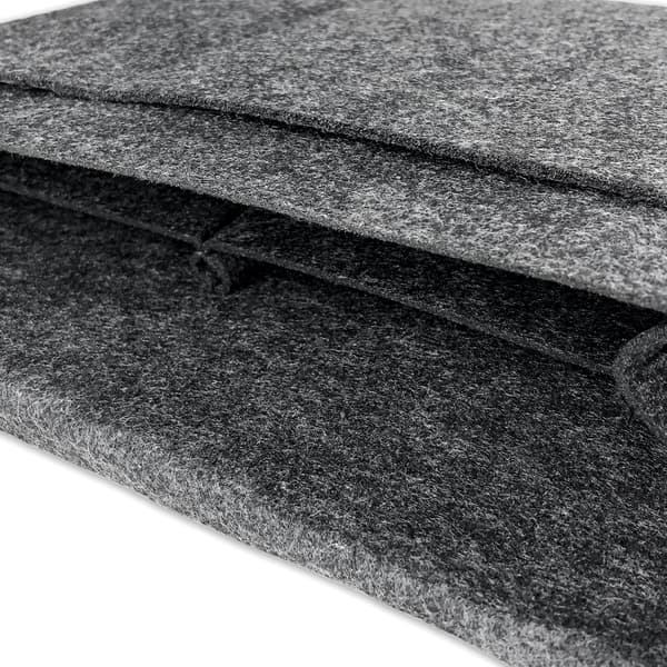 Filt opbevaringstaske til seng/sofa DarkGrey