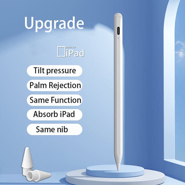 Universal Styluspenna för iPad med 4 spetsar White
