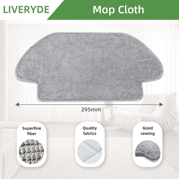 Tilbehør Xiaomi Mi Robot Vacuum-Mop 2S/Pro/STYJ02YM 10 stk.