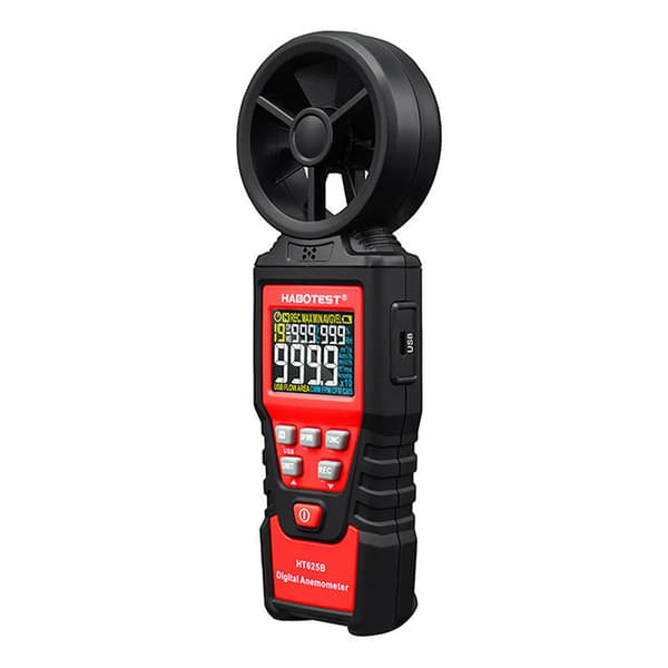 Digital vindmåler Habotest HT625B, USB