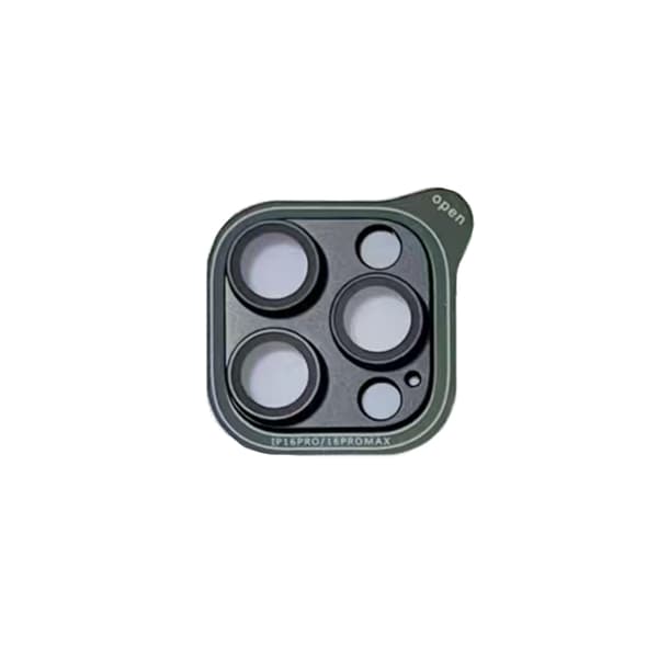 Mat Kamerabeskyttelse til iPhone Black iPhone 16 Pro/16 ProMax