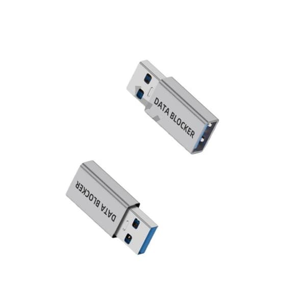 USB A Hann til Hunn Datablokkering - Datatyveribeskyttelse (2-Pakning)