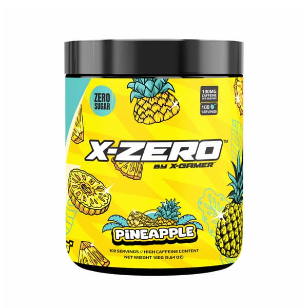 Energidrikpulver X-Zero 160 gram Pineapple