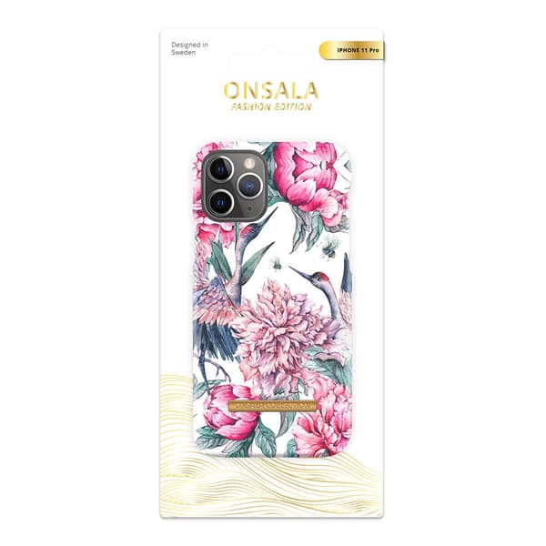 Mobilskal Soft Pink Crane - iPhone 11 Pro