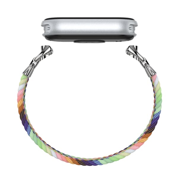 Stilig Elastisk Nylon Xiaomi Mi Band 9 Stropp Armbånd