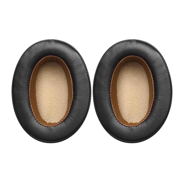 Erstatningspuder i PU-læder til Sennheiser Momentum 1.0/2.0 Black