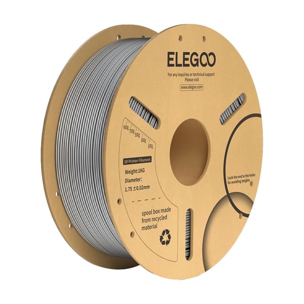 ELEGOO PLA+ -filamentti (tähtiharmaa)