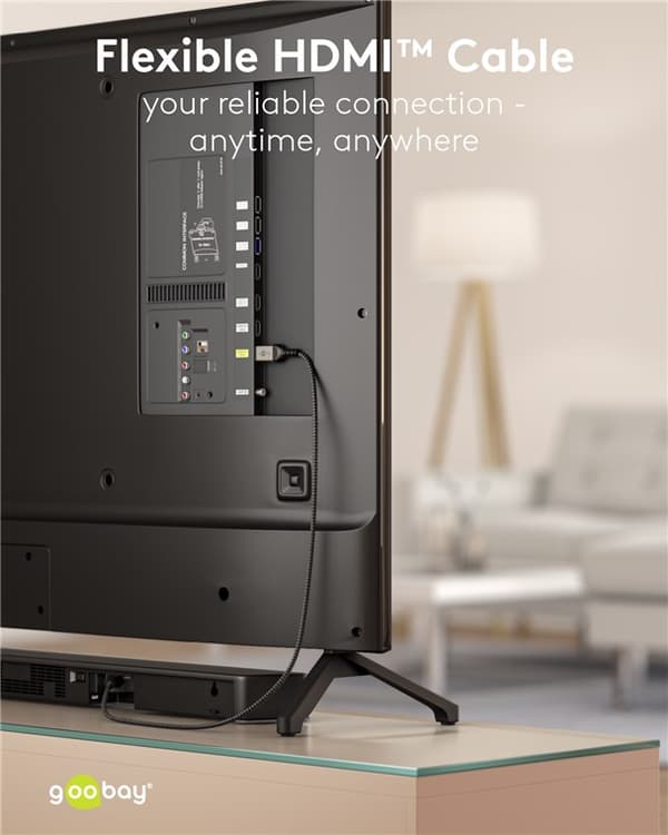 Højhastigheds HDMI™-kabel med Ethernet