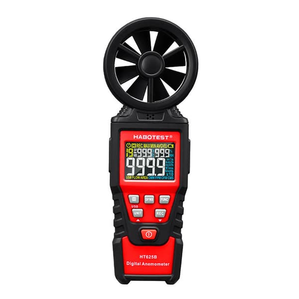 Digital vindmåler Habotest HT625B, USB
