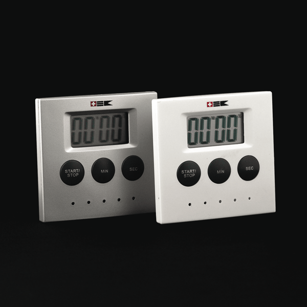 Digital äggtimer.