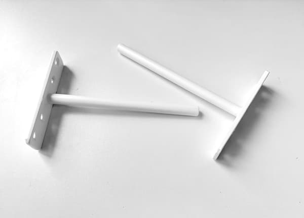 Diskrete hyllebraketter XL