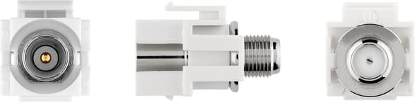 Keystone-modul, SAT/antenn, slätt infälld montering