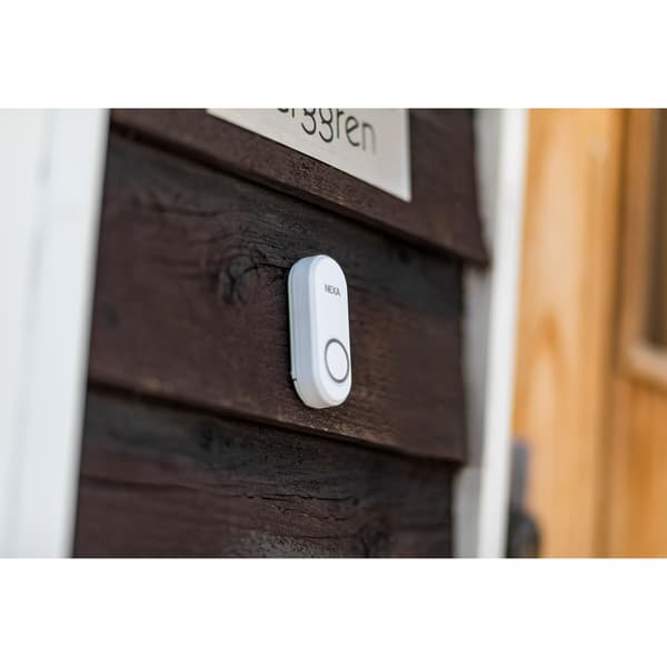 Trådlös dörrklocka Plug-in MLR-1923/SET Vit