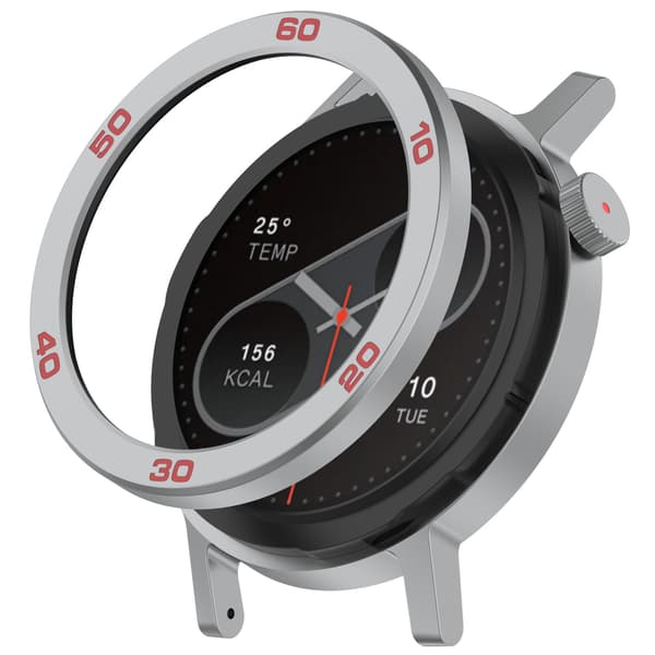 Kellon suojakuori + näytönsuoja CMF Watch Pro2:lle Silver