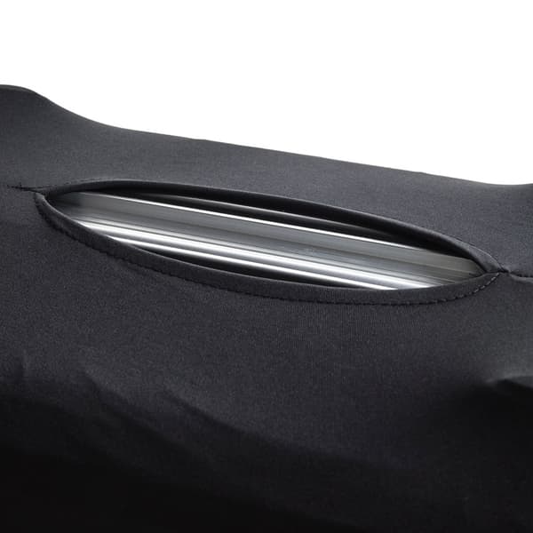 Bagageskydd - Förtjockat resväskeskydd i polyester Black S