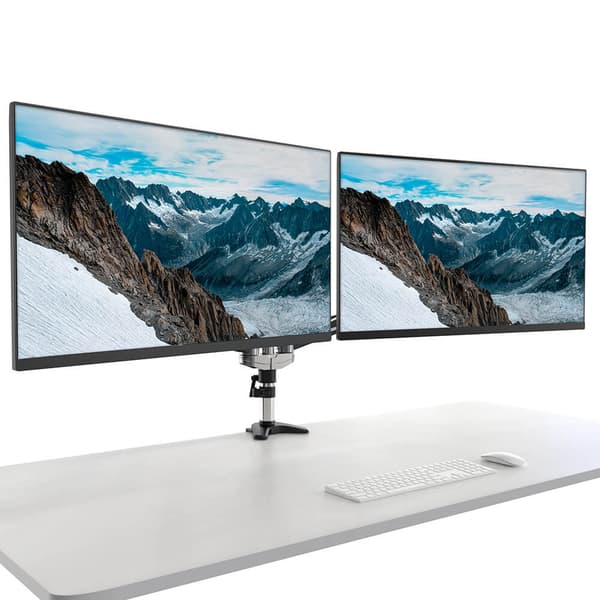 Monitor Arm Duo Aluminium Gas