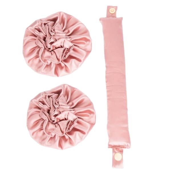 Lockband i Siden, 1-set Pink