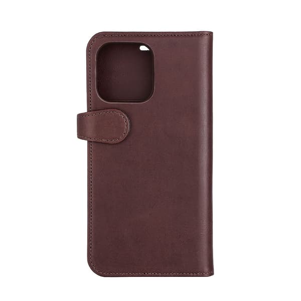 Lommebokdeksel iPhone 14 Pro Max Brun