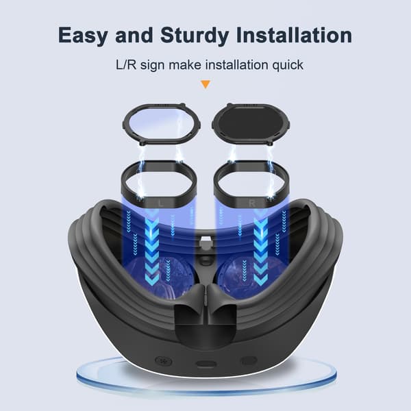 DEVASO ridsefrit beskyttelsesringetui til PS VR2-headset