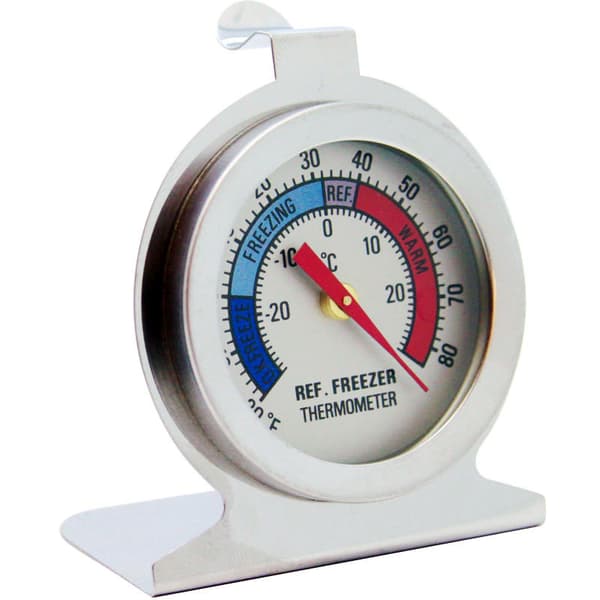 Kjøleskapstermometer i rustfritt stål Model 2