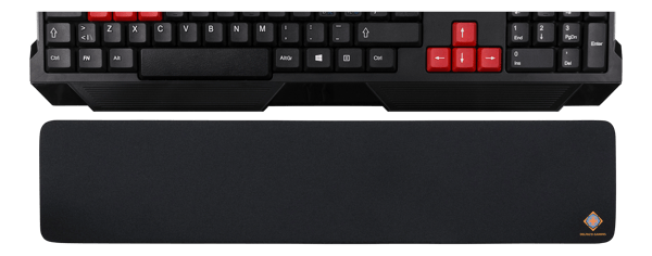 Wristpad Large Keyboards Antislip backing SBR rubber 18mm
