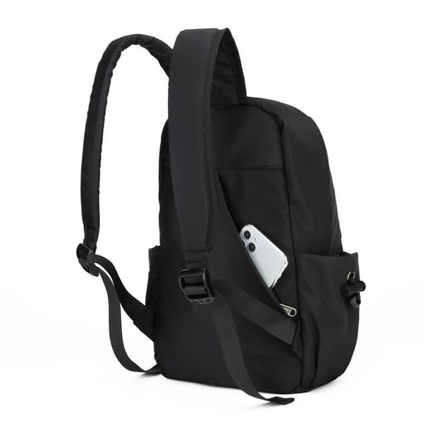 Lätt & Rymlig Ryggsäck Black