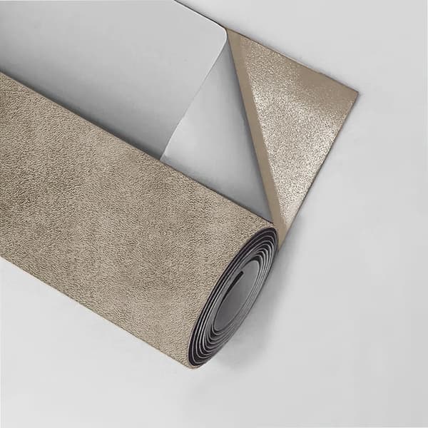 Selvklæbende ruskind reparationslap – 50 cm x 150 cm – til bilinteriør restaurering White