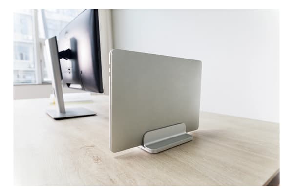 Office, Adjustable vertical laptop holder, 5kg, alumimnum