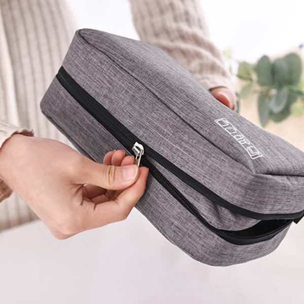 Toalettveske med stropp Grey