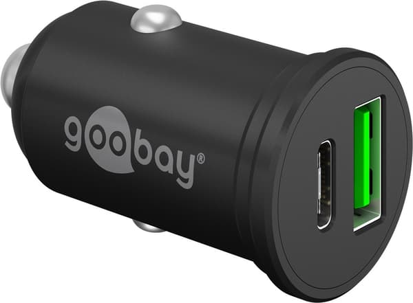 Dobbel USB-billader USB-C™ PD (strømforsyning) (45 W)