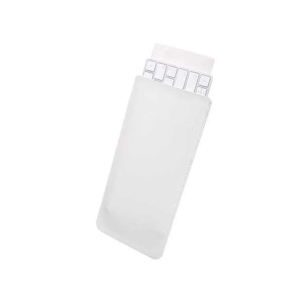 Tastatur i PU-læder til opbevaringstaske til Magic Keyboard - Sort White